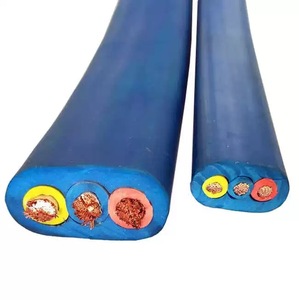 600V su geçirmez bakır kablo PVC yalıtım teli 3 4 5 çekirdek 4*1.5 4*2.5 3*1.5 3*2.5 düz dalgıç su pompaları kabloları - Product Image 2