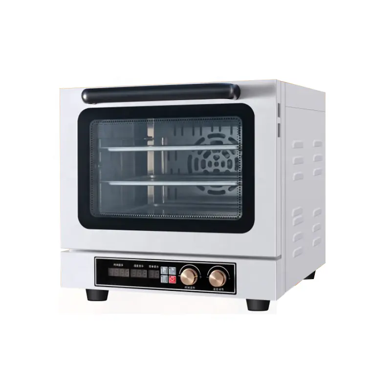 Comercial 35L Eléctrico Snack Pastelería Pan Pizza Horno de vapor de convección de aire caliente Hornos de vapor multifunción para la venta