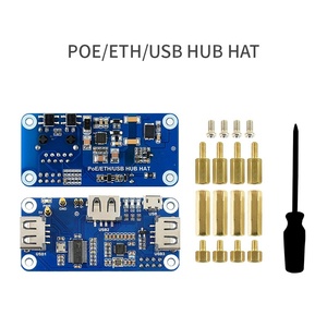 Smart Electronics Raspberry Pi Zero WH PoE Power over Ethernet 3-Wege-USB-HUB-Multifunktions-Erweiterungskarte - Product Image 6