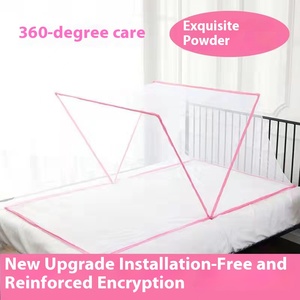 Mosquitera plegable portátil para adultos sin fondo y fácil de llevar para el hogar y el uso del dormitorio del estudiante para la mosquitera de verano - Product Image 6