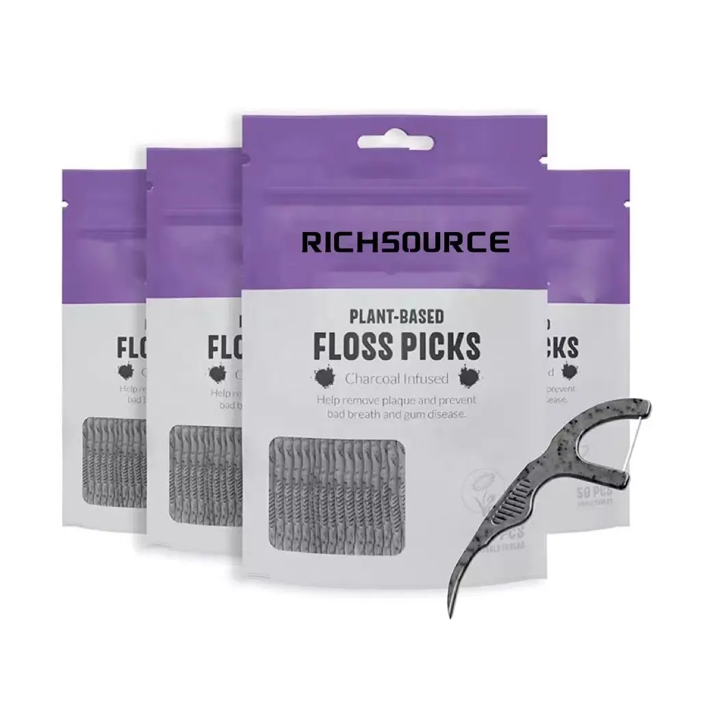 Individueller Geschmack Flosser Stick Dental Floss-Pick unzerbrechlich zerkleinerungsfeste Flossers für Erwachsene tragbare Floss-Pickers