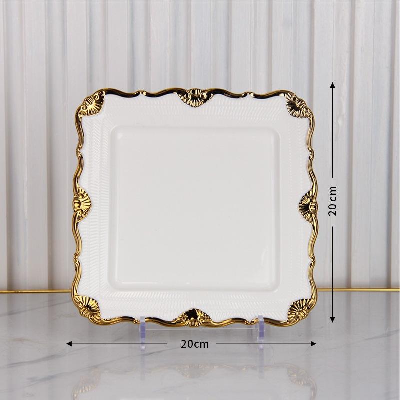 8inch square plate