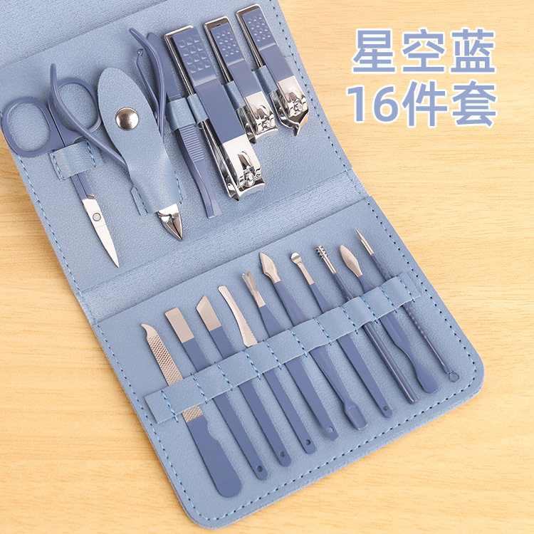 16pcs Bleu