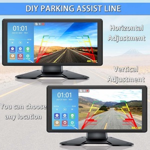 10.36inch Quad Split Touch Screen <strong>with</strong> 4 AHD Front Rear Sides View <strong>Camera</strong> DVR Recording <strong>Backup</strong> <strong>Camera</strong> 4K Dash Cam - Product Image 4
