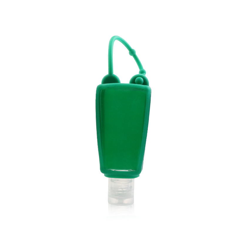 Green Silicone Refillable Bottle