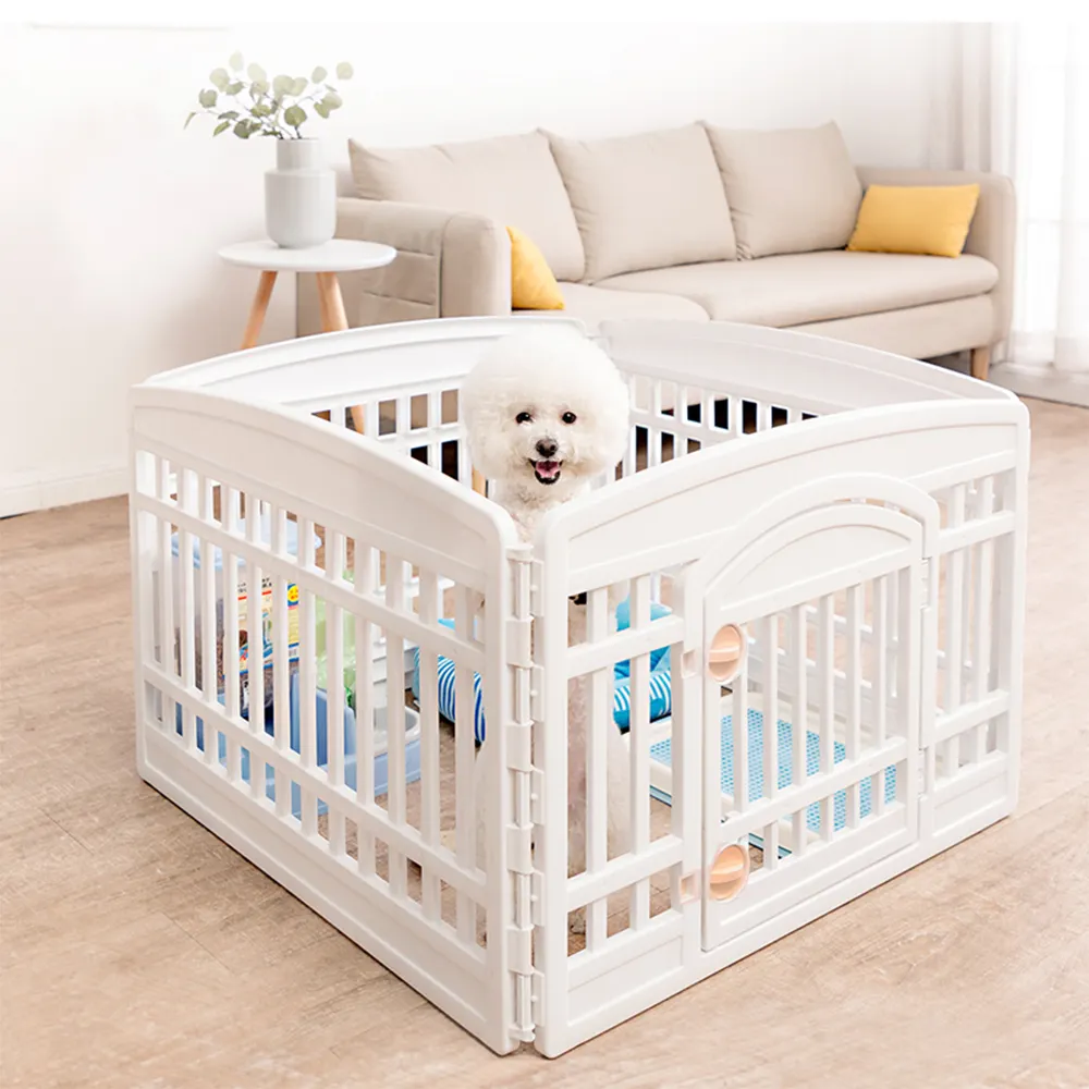 Factory Best Price Hoopet Free Combination Dog Cat Crate Furniture Beds Cheap White Crib