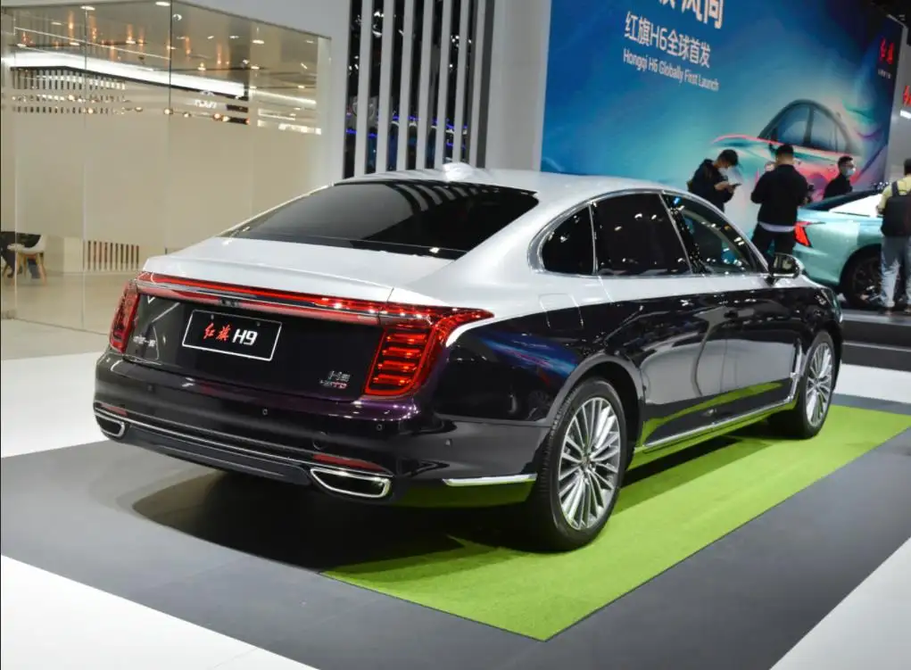 2023 Hongqi H9 modelo 2,0 T bandera Chang edición Lujo 5 asientos vehículo eléctrico gasolina sedán nuevos o usados coches baratos para la venta