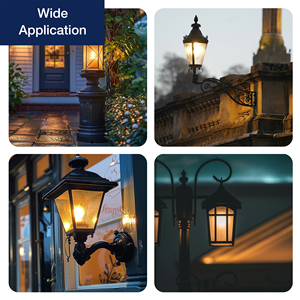 Lampu <span class=keywords><strong>LED</strong></span> cahaya berkedip, bohlam <span class=keywords><strong>Sensor</strong></span> PC <span class=keywords><strong>Sensor</strong></span> cahaya 120V 9W E26 dengan pintu masuk rumah bersertifikasi FCC ETL - Product Image 3