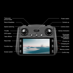 S159 5G WIFI FPV GPS Quadcopter Drone 4KHD çift kameralar 25 dakika engel kaçınma LED büyük ekran uzaktan RC Drone oyuncak - Product Image 2