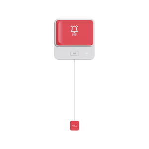 Paciente cuidado de ancianos sala de enfermería con cable llamando enfermera llamada a casa luz intercomunicador pantalla táctil botón SOS cableado IP enfermera sistema de llamada - Product Image 2