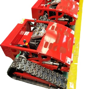 Automatic Farm Lawn Mower Robot Grass <strong>Cutter</strong> with Remote Control <strong>Used</strong> <strong>Core</strong> Components Including Engine