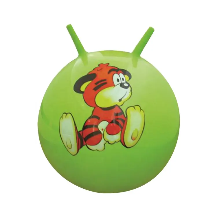 Bola de hopper inflável infantil, 60 cm, durável, eco-amigável, pvc, jogando, bola com alça