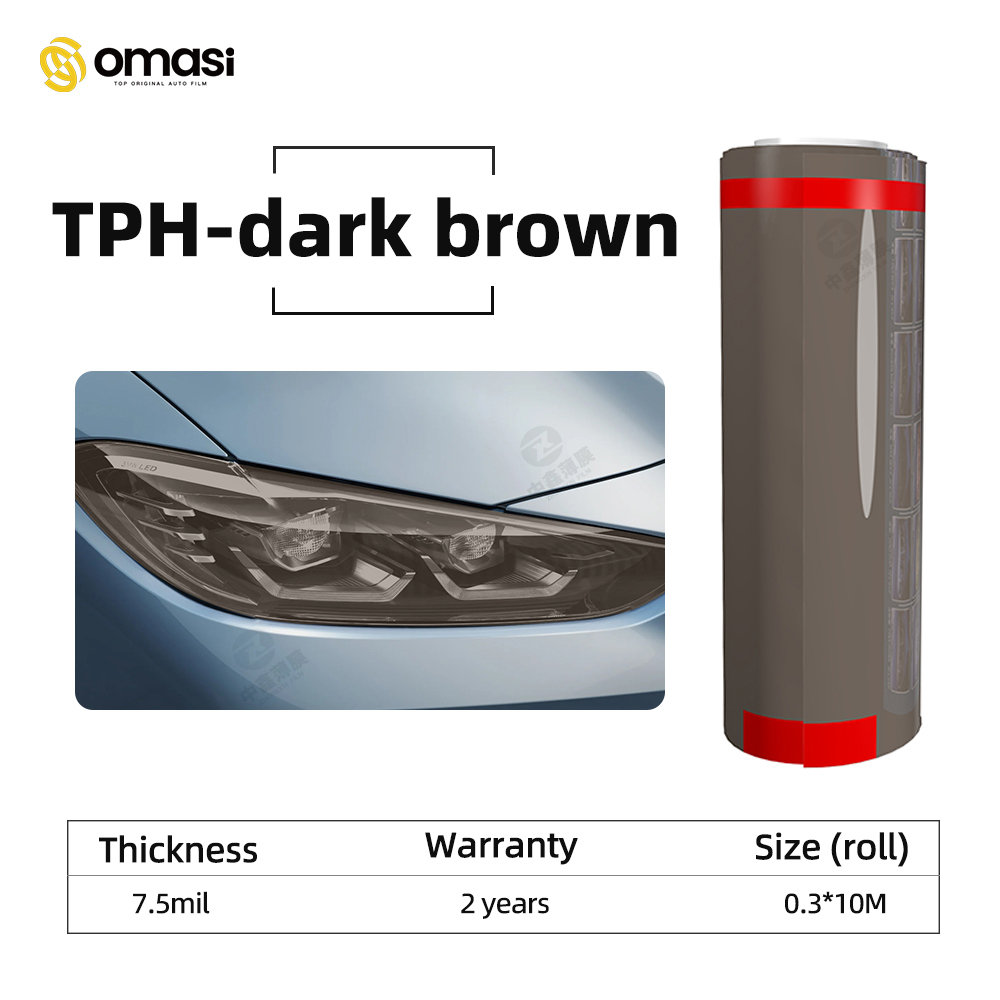 Película marrón para faros TPH