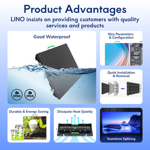 LINO 2025 fabrika toptan fiyat LNP2.6 LNP2.9 LNP3.9 açık kiralama mobil LED Panel ekran Video sahne LED ekran konser - Product Image 3