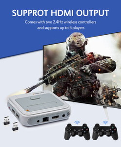 ベストセラーSUPER CONSOLE X2.4Gワイヤレスゲームパッド4KコンソールレトロゲームコンソールプレーヤーforPSP PS1 N64 MD build in 15000 Gam - Product Image 3