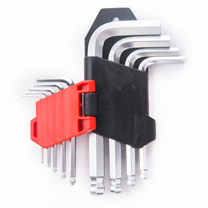 9pcs Multi Bike Repair Hand Tool Metric <strong>L</strong> Shape Ball Point Head Allen Hex Hexagon <strong>Key</strong> Wrench Set - Product Image 3