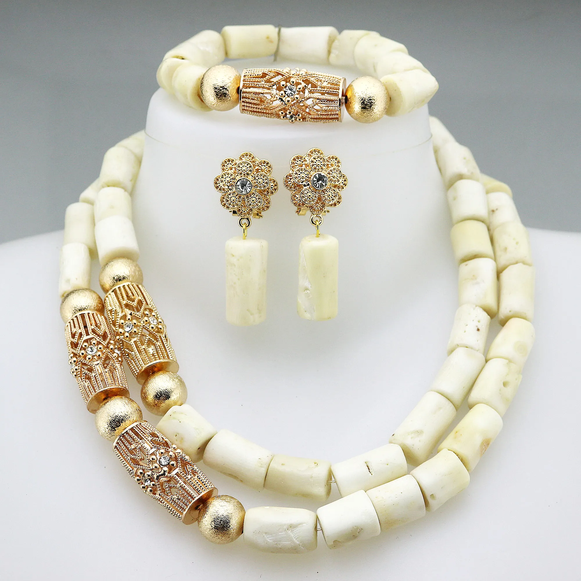 Contas corais naturais, jóias diy feitas à mão tamanho grande africano contas de coral