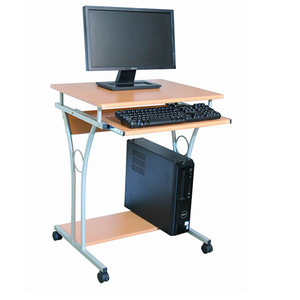 Ordenador de mesa usado para oficina y hogar e imágenes de mesa de ordenador de madera - Product Image 1