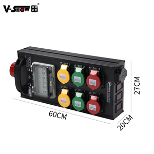 VSHOW 6CH Main <strong>Input</strong> <strong>Output</strong> 200A Power Supply Stage Light Equipment Power Distributor Use Stage Moving Head for Stage - Product Image 6