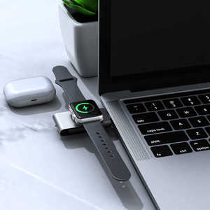 นาฬิกาอัจฉริยะ Super USB C ที่ชาร์จแบบ2 in 1ที่ชาร์จแบบแม่เหล็กสำหรับ Apple และ SAM Sung Watch - Product Image 4