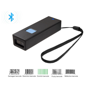EVAWGIB-miniescáner de código de barras, lector de código de barras portátil, USB, con cable/diente azul/2,4G, inalámbrico, 1DCCD, para iPad, iPhone, Android, tableta y PC - Product Image 4