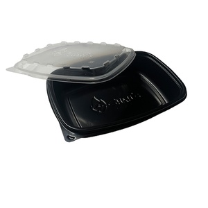 Single Compartment <strong>Clear</strong> Plastic Rectangular <strong>Meal</strong> Prep Container Microwavable Zinc-Coated Storage <strong>Box</strong> for Takeout Lunch Boxes - Product Image 2