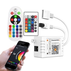 Tuya WIFI Blue tooth BT APP USB DC 5 В 12 В 24 В управление музыкой BT Blue tooth RGB RGBW светодиодный контроллер для светодиодной ленты - Product Image 1