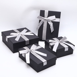 Factory Custom Wholesale of Solid-color Bow Christmas <strong>Gift</strong> Boxes Versatile <strong>Gift</strong> Packaging, <strong>Gift</strong> Boxes and Jewelry Boxes - Product Image 1