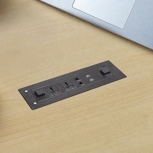 Enchufe de escritorio giratorio multifunción personalizado para oficina, sala de conferencias, USB, motorizado, oculto, Universal, Reino Unido, estándar, AU, UE, EE. UU. - Product Image 6