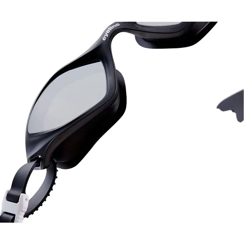 Logotipo personalizado Correa de silicona Equipo de piscina Las mejores gafas de natación impermeables