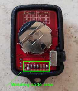418MHz Swing apriporta scorrevole telecomando per porta automatica - Product Image 5