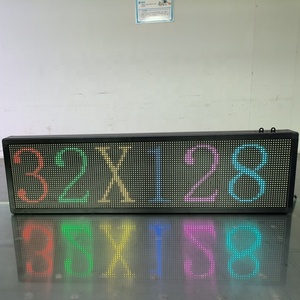 Крытый RGB светодиодный дисплей панель WIFI светодиодный текстовый знак P7.62mm светодиодный вывеска доска Анимация Видео дисплей экран - Product Image 1