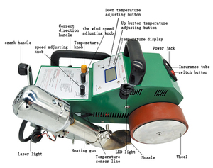 <span class=keywords><strong>LC3000C</strong></span> yüksek frekans sıcak hava PVC plastik afiş kaynakçı branda kaynak makinesi