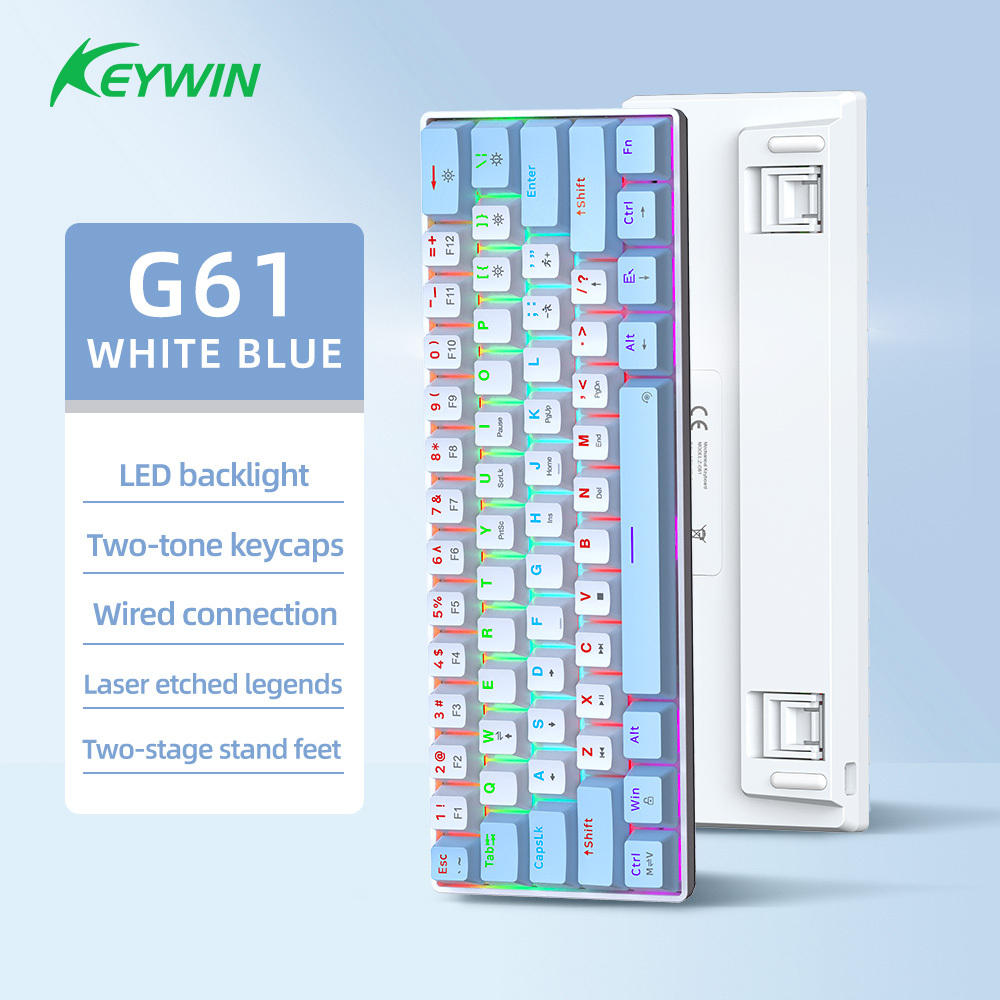 White blue