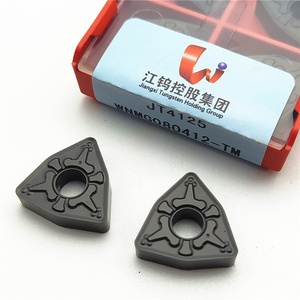 Wnmg wnmg080404/WNMG080408-TM jt4125 jxtc CNC cắt chèn Máy ban đầu cắt cacbua biến công cụ cho máy tiện - Product Image 1