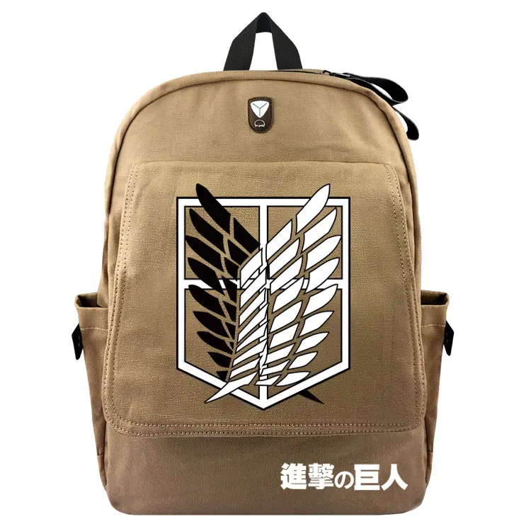 Attack on Titan Eren Season Final Mochila Mujeres Hombres Mochila de gran capacidad Mochilas escolares Niñas Niños Bolsas de viaje para computadora portátil