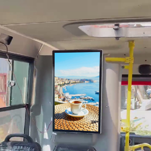 OSK BG-3204-4G 32 Inch Android Wifi <strong>Bus</strong> <strong>Lcd</strong> Monitor Car Advertising Screen 12V/24V Digital Signage for <strong>Bus</strong> - Product Image 3