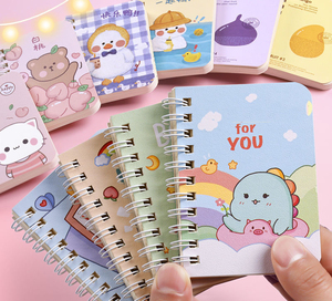Mini <strong>Notebooks</strong> Cute Cartoon Small Pocket <strong>Notebook</strong> Small <strong>Notepad</strong> Journal Portable Note Book <strong>Memo</strong> Books Mini Journal <strong>Notepad</strong> - Product Image 5