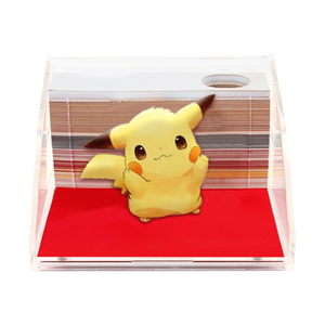 New Product Recommendation Kawaii <strong>Notepad</strong> Desk Decoration Cartoon Character <strong>Paper</strong> Carving Custom Model Creative Note Gift - Product Image 2