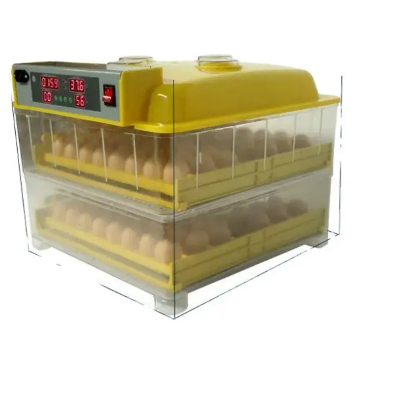 12v /110/220 mini incubatrice solare automatica per uova di gallina 112 in vendita