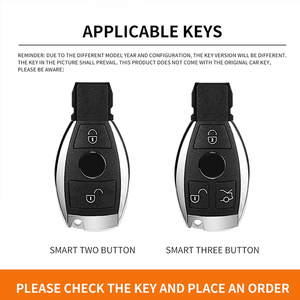 <strong>For</strong> Benz A-Class B-Class C-Class E-Class R-Class CLA-Class CLS-Class Electroplated TPU Carbon Fiber Pattern <strong>Key</strong> Protective Cover - Product Image 6