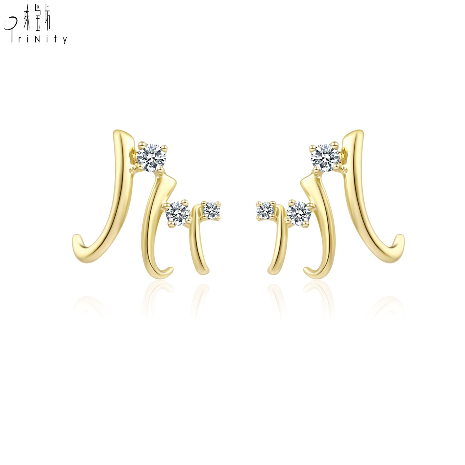 18K Yellow Gold