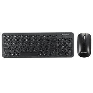 Equipo Conjunto de teclado y ratón mecánica conjunto de teclado y mouse Venta caliente práctico conjunto de teclado y ratón