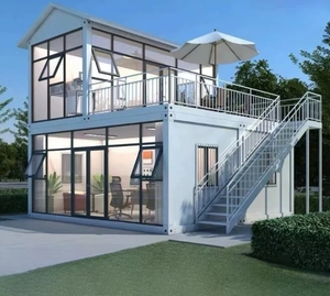 Casa contenedor prefabricada Montaje modular Oficina Montaje modular Edificio nuevo creativo - Product Image 3