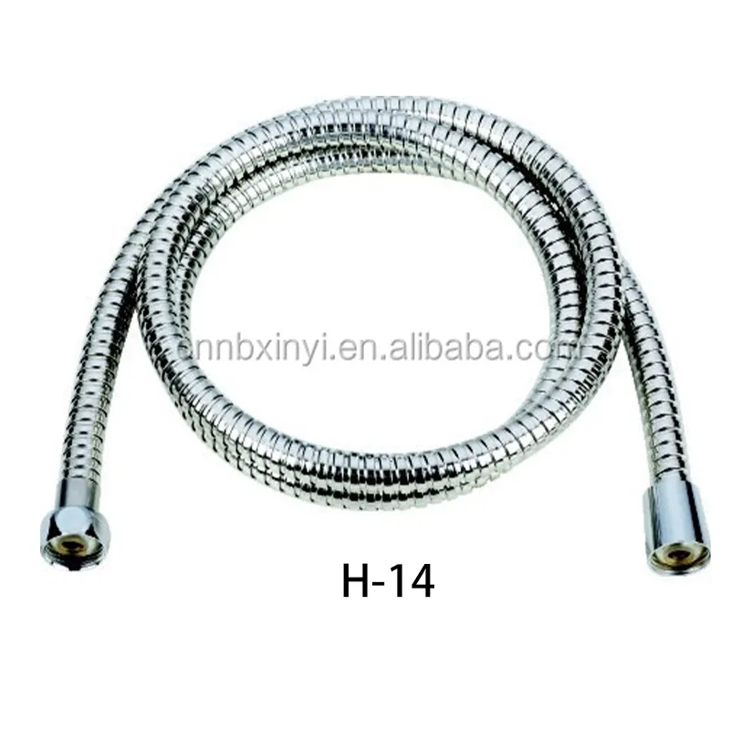 Manguera de ducha Flexible S304, accesorios de extensión, conector, manguera de ducha de goma con tuerca cónica