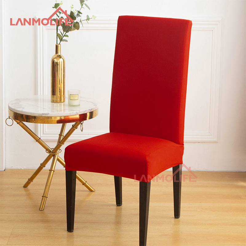 Bright red-universal chair cover