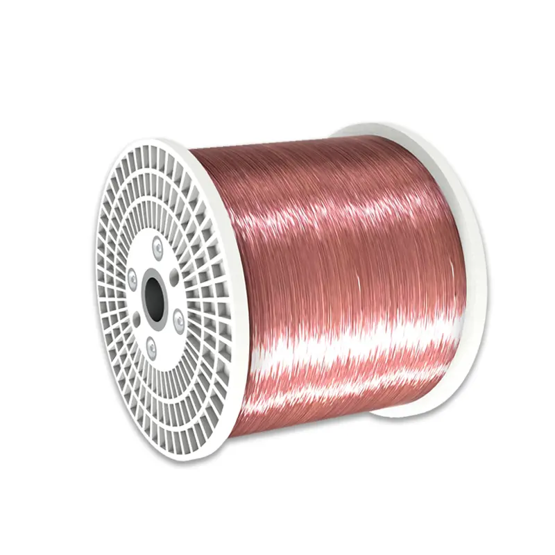 High Quality Winding Round 0.3MM Copper Clad Coated Awg Swg Flat 31 Square Enamelled Enameled Aluminum Wire Price 35%