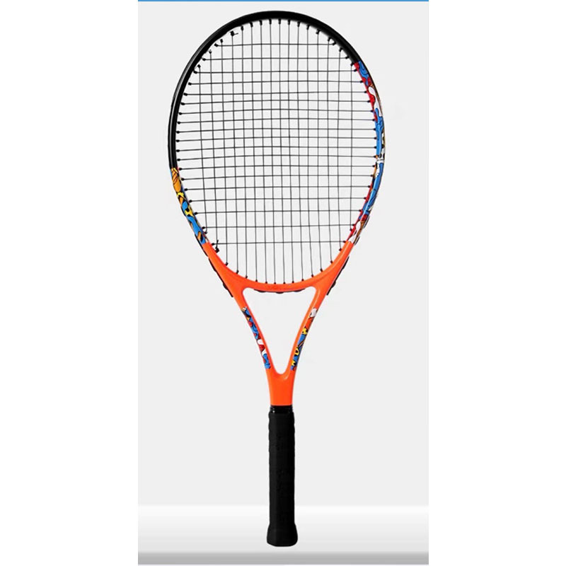 Raqueta de tenis para adultos V99 de 27 pulgadas, naranja