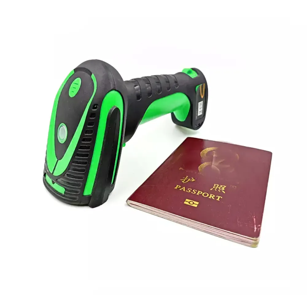 Wholesale Passport ID PDF417 QR Code Reader Waterproof Wired USB 2D Barcode Scanner with Stand