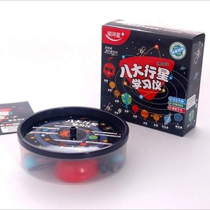 1 takım güneş sistemi dokuz gezegenler modeli bilim kiti DIY meclisi ebeveyn-çocuk etkileşimi Planetarium oyuncak çocuklar eğitici oyuncak - Product Image 3